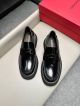 Ferragamo Man Black Calfskin Business Leather Shoes 0428119 (4)_th.jpg